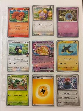 POKEMON Trading Cards TCG Lot of 36 Cards​​​​​